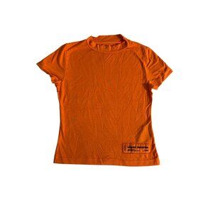 Heron Preston Authentic Orange Short Sleeve T-Shirt S